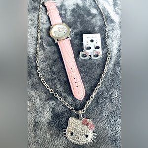 Hello Kitty Jewelry set